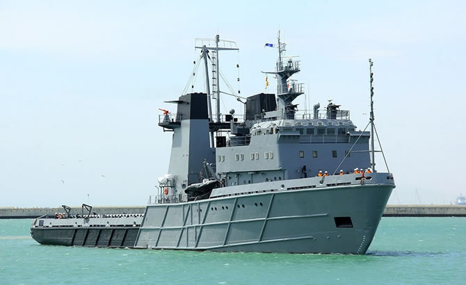 Azerbaycan donanmasının Hazar Denizi'ndeki tatbikatı sona erdi