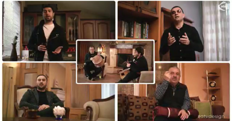 Azerbaycanlı sanatçılar evde kal mesajı verdi