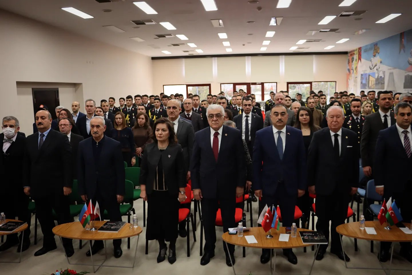 TADİV ve Azerbaycan Cumhuriyeti Türkiye Büyükelçiliği tarafından TADİV- Şuşa Kongre Merkezi'nde 20 Yanvar ve Tüm Şehitleri Anma Töreni Gerçekleştirildi